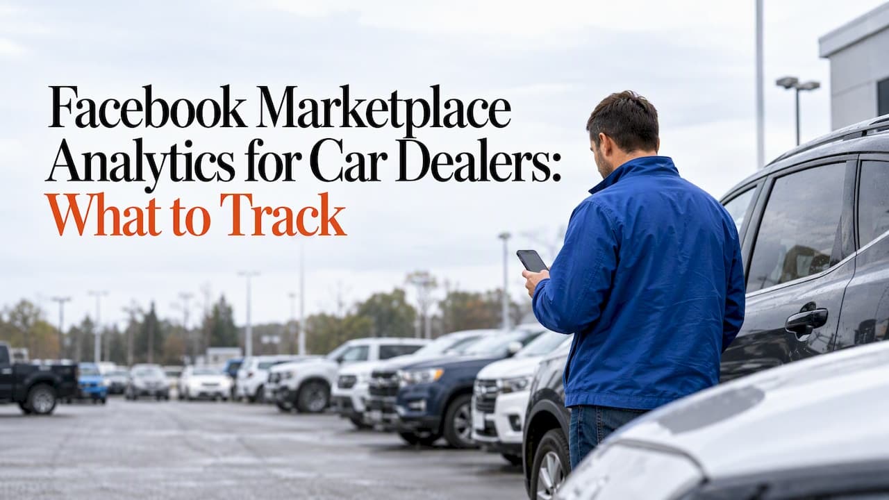 Facebook Marketplace Analytics for Car Dealers: What to Track