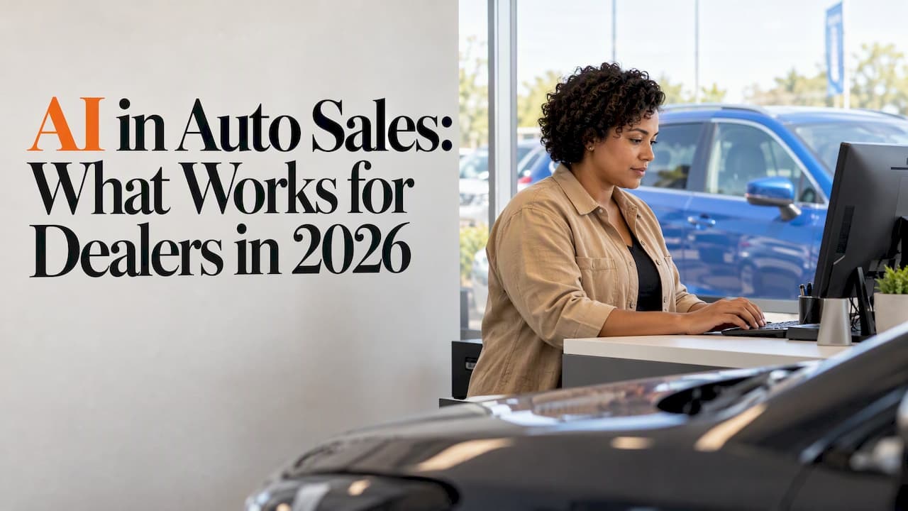 AI in Auto Sales: What Works for Dealers in 2026